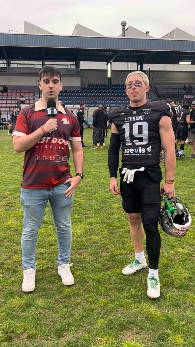 Post-game interview with Luke Caliendo after the Week 6 win with his Frogs Legnano‼️
#firstdownmag #frogs #legnano #frogslegnano #ifl