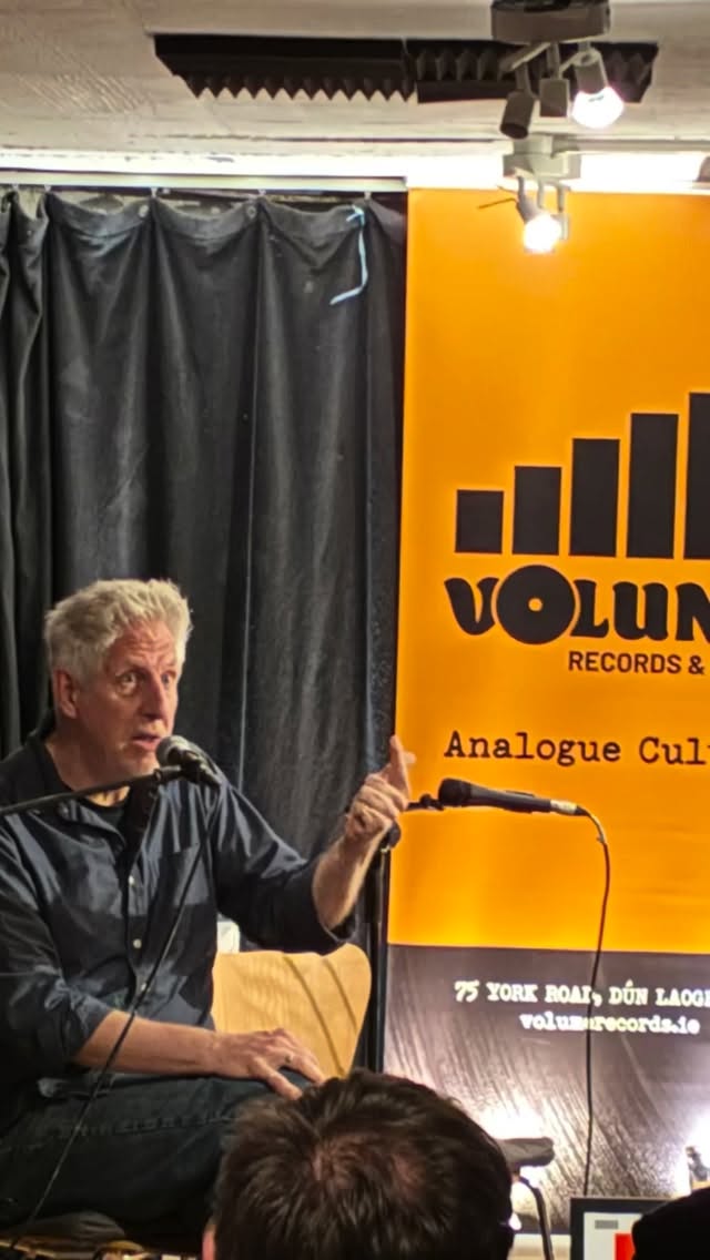 Great night yesterday with @johnrobb77 @boffwhalley and @dunnkc talking all things punk culture with the mighty @michael_murphy_music . Thanks to @hopecollectiveireland and especially @niall068 for organising.