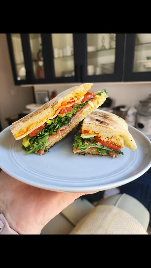 As soon as I saw the ciabatta popping up in the oven last week, I knew i had to make this sandwich. 10 out of 10 recommend fulfilling that sandwich craving on excellent bread. Did not disappoint.
#tangandsass #belmontnc #sourdough #LocalGlutenDealer
#sandwich