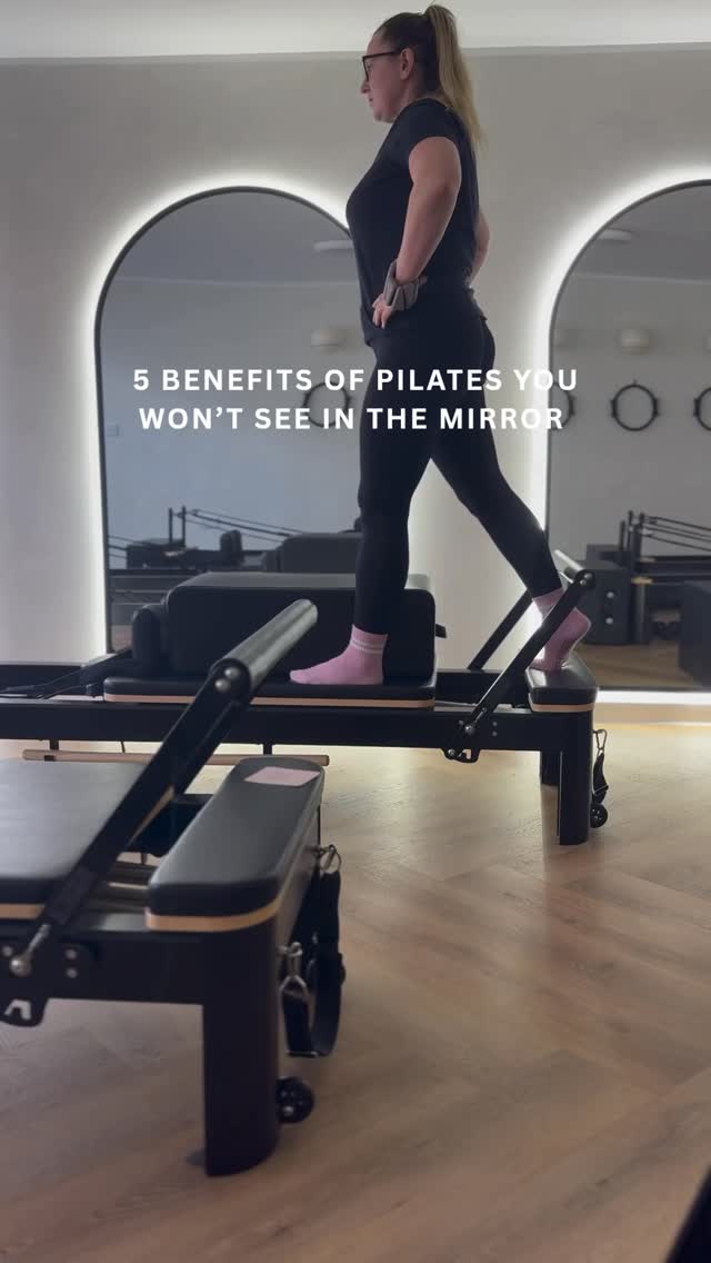 Not all results can be seen 👀
Pilates isn’t just about how your body looks it’s about how it feels.
From better posture to less pain and more energy… these are the changes that really matter 🤍
If you know, you know.
Here are 5 Benefits of Pilates You Won’t See in the Mirror
1. Better connection to your body�You become more aware of how you move, stand, and carry yourself day to day.
2. Reduced aches & pains�Less back pain, less tightness and your body just feels better.
3. Improved posture (without thinking about it)�You naturally sit and stand taller without forcing it.
4. Stronger mind-body connection �Pilates teaches control, concentration, and breathing, it’s as mental as it is physical.
5. More energy�You leave sessions feeling energised, not exhausted.