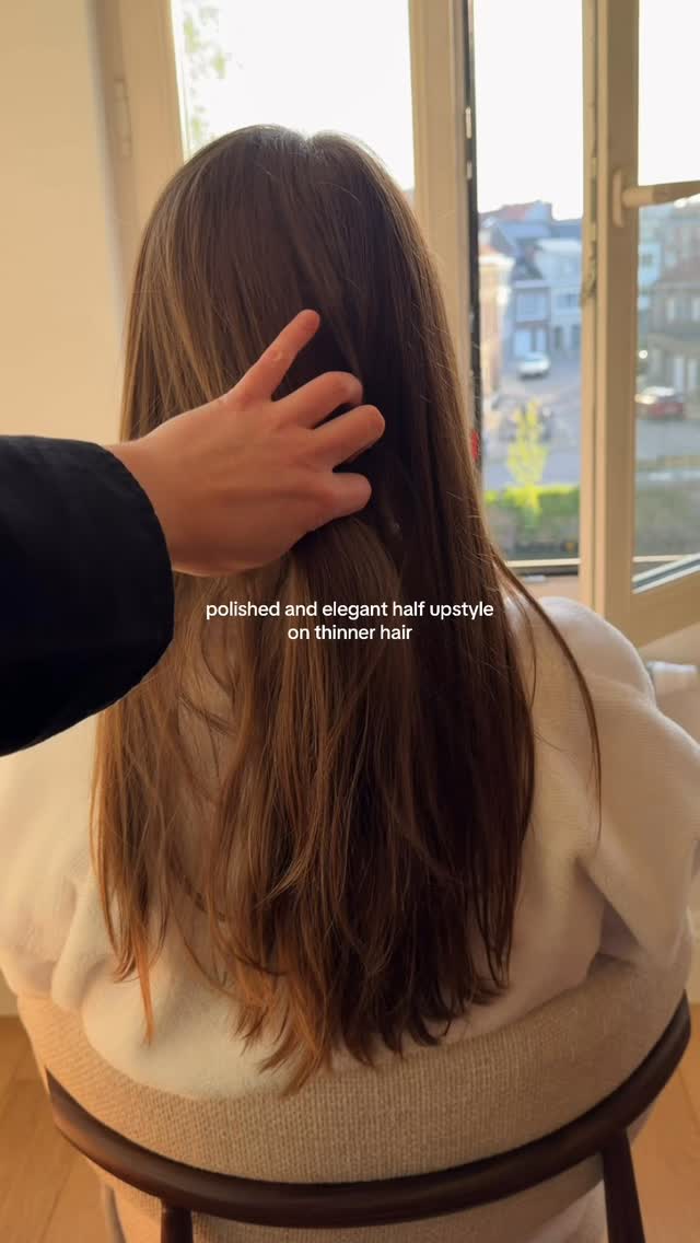 “I want a half up half down that feels like me and how I do it everyday with a clip but then the chic and polished version”
For Laura’s civil wedding we did blowout waves (yes we added extensions for longevity and fullness) with a ‘simple’ clean half up with some face framing pieces. It still felt like her but the bridal version 🤍
Save this as your bridal hairstylist inspo
•
•
•
•
•
Bridal hairstyle - bridal hairstyle inspo - bridal half up half down - thin hair bridal hairstyle - brown hair hairstyle inspo
#bridalhair #bridalhairinspo #bridalhalfuphalfdown #hairstylistbelgium #modernbridalhair