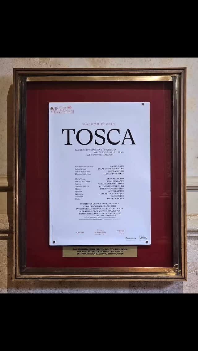 ART & HEART 😍 What a PARTY 🥳 what a TOSCA 🎶 what a LADY 🫶 great colleagues - friends - artists having such a great time together 🥂 TNX for ALL Anna ❣️@anna_netrebko_yusi_tiago 🤩 @clemensunterreiner #ClemensUnterreiner #wienerstaatsoper #operburggars #hilfstöne #annanetrebko 📸©️CU | Wiener Staatsoper | A.N. | privat