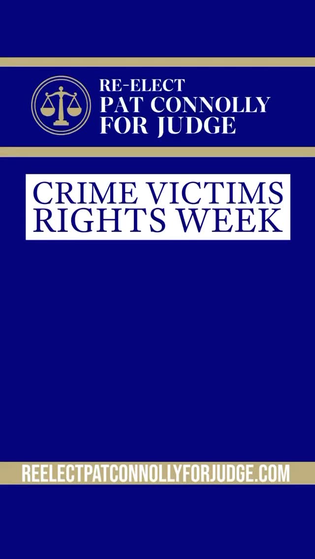 Crime victims rights week… honoring and remembering.
"I spent my career defending victims and pursuing those who harmed them—until one day, we became the family of the victim. There are no words to fully express our gratitude to Pat Connolly for his unwavering dedication, compassion, and persistence in securing justice and accountability for our dear friend, Ceci Rosa. Our LASD family will always be grateful.”
— Retired LASD Lieutenant Veronica Chau, Los Angeles County Sheriff’s Department
#crimevictimsrightsweek #patconnollyforjudge #judgepatconnolly #victimsrights