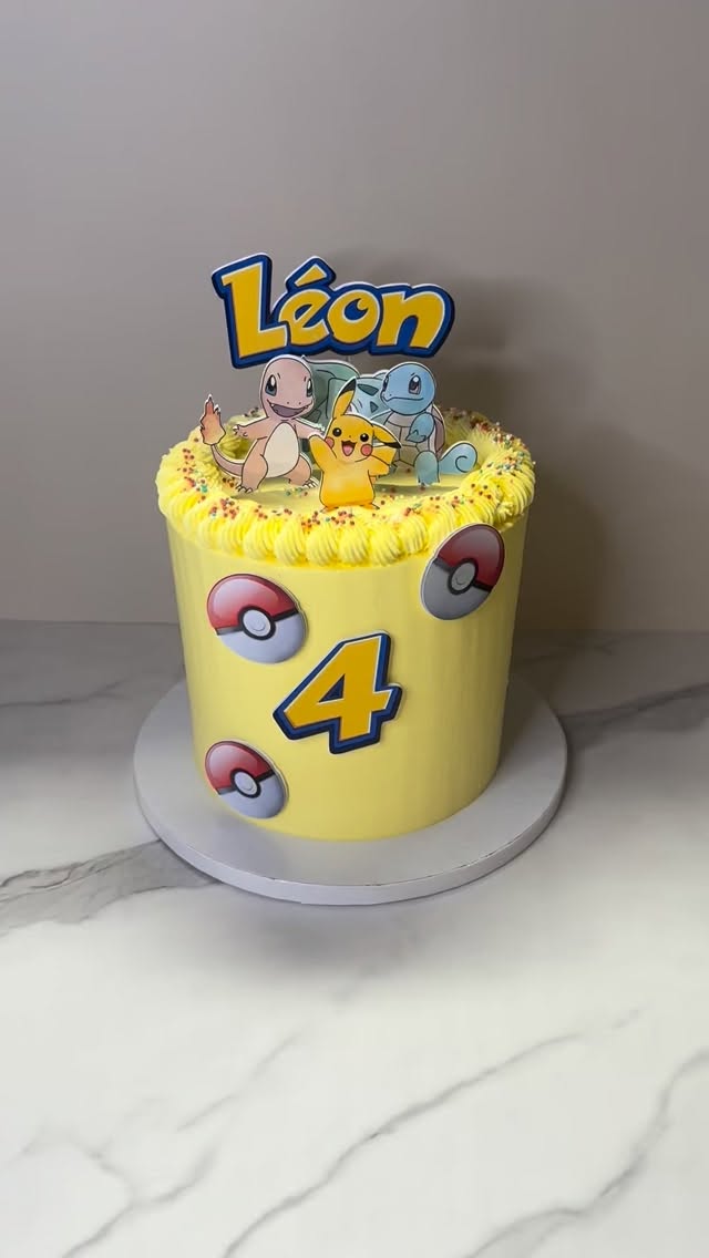 Pokémon ✨
#cake #sucreetcel #ecublens #cakedesign #birthdaycake