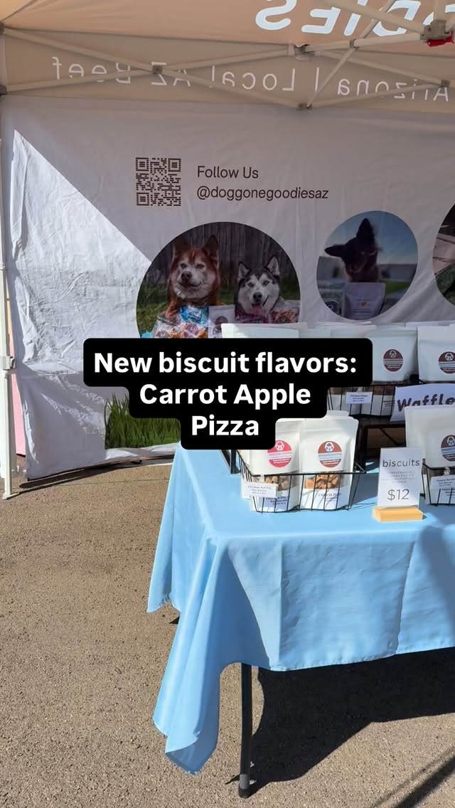 New flavors just dropped and we’re not holding back 👀🐾
If your pup is into real ingredients, bold flavors, and that crunch they can’t get enough of… you need to come see us this weekend.
We’ve been working behind the scenes leveling things up—and it shows. From savory to slightly sweet, there’s something here your dog hasn’t tried yet (but will definitely remember).
Swing by the booth, sample the lineup, and stock up before we sell out.
📍Catch us this weekend — come early for the best selection.
#DoggoneGoodies #DogTreats #PhoenixMarkets #ShopLocalAZ #SpoilYourDog