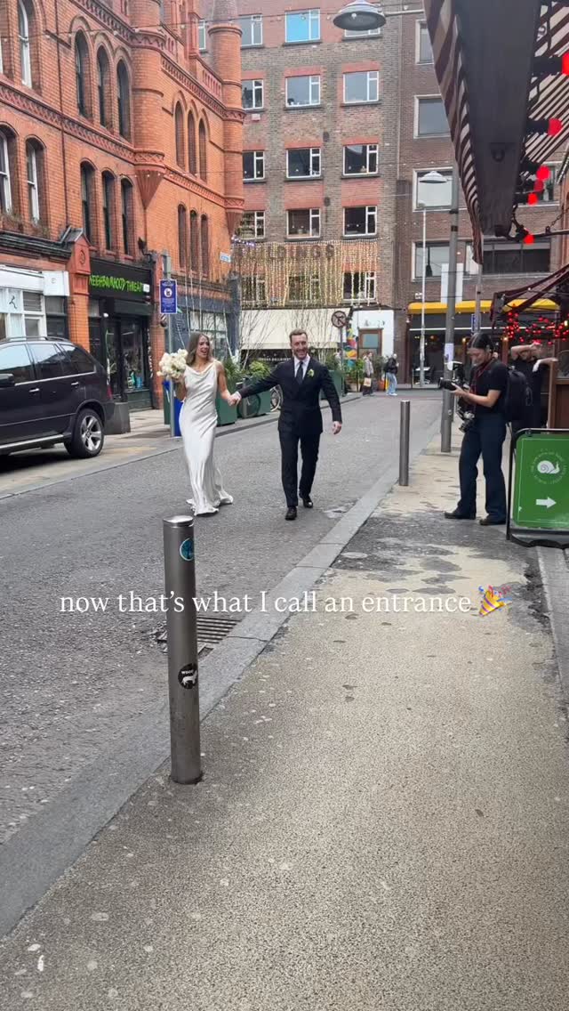 An entrance for the books 💥✨
Leah & Ross brought pure electric energy 💫
That entrance through the heart of Dublin City Centre to Adore You… chills. Pure magic from start to finish.
Anyone who knows me (or has worked with me) knows I’m your ultimate hype girl — always in your corner, always bringing the Woooo Woooo energy 📣💃
What a day with the most fabulous couple and an incredible team. Coordinating and facilitating moments like this is what I do 🙌🏻 Still buzzing 🤍
Dream Team 👇
Coordinator | @weddingsbydearbhaile
Photo & Film | @zoeardiffweddings
Content Creator | @stellarstudio.ie
Ceremony venue | @cityhalldublin
Drinks Reception at City Hall | @theartofbubbles.ie
Reception Venue | @lgueuleton
Makeup | @makeupbymandijay
Hair | @joannekellyohara
Flowers | @nebula_floral
Rentals | @gotchacovereddublin
Dress Designer | @alexandragrecco
Bridal Boutique | @ivoryandpearl
Veil | @theonebysineadcorcoran
@leahshero 🫶🏻
#onthedaycoordination #weddingplanner #dublincitywedding