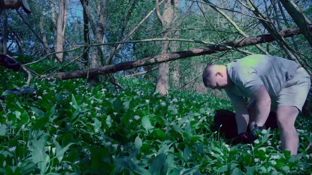 A morning in the woods for Sam & Jack
Wild Garlic foraging 🌱