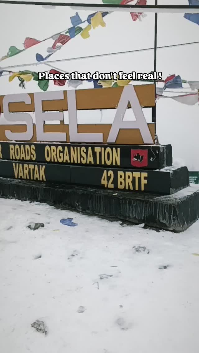 North India is just built different 🤍❄️
Mid-April… and still covered in snow?! Only at Sela Pass, Tawang 🏔️✨
While the rest of the country is melting, this place is serving winter magic like it’s peak December 😭❄️
If you ever needed a sign to plan a trip to Arunachal… THIS IS IT.
Tag your travel partner & save this for your next escape ✈️💭
Follow for more unreal travel spots you didn’t know existed 🌍✨
#SelaPass #Tawang #ArunachalPradesh #NorthIndiaDiaries #SnowInApril