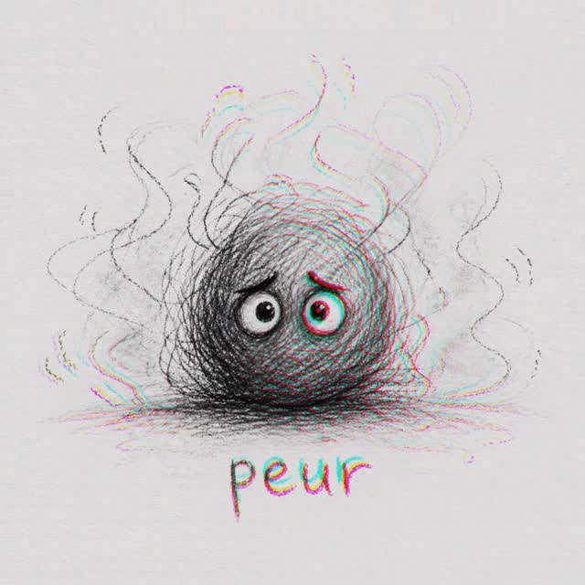 Ode à la peur
Tu es là.
Toujours là.
Silencieuse,
mais jamais absente.
Tu te glisses dans mes pensées,
tu t’accroches à mes choix,
tu tisses des doutes là où tout semblait simple.
J’ai peur de trop en faire.
J’ai peur de ne pas assez en faire.
J’ai peur de trop dire.
J’ai peur de me taire.
J’ai peur d’être trop.
J’ai peur de ne pas être assez.
Alors je reste là…
entre deux mouvements,
entre deux élans,
immobile dans l’entre-deux.
Tu me figes sans bruit.
Tu me fais douter de tout,
même de ce qui vibre juste.
Tu mets des questions
là où il y avait des évidences.
Et parfois…
tu me voles un peu de moi.
J’ai peur d’aimer trop.
J’ai peur de ne pas aimer assez.
J’ai peur de me perdre.
J’ai peur de ne jamais me trouver.
Tu es ce fil invisible
qui retient mes pas
au moment d’avancer.
Mais tu es aussi…
Ce frein discret
qui m’empêche de tomber trop loin.
Cette voix prudente
qui me murmure
qu’il y a des blessures
que je n’ai plus envie de revivre.
Tu n’étais pas là avant.
Ou peut-être que si…
mais je ne t’écoutais pas.
J’avançais sans filet,
sans penser aux chutes.
Aujourd’hui,
je te connais.
Et même si parfois tu m’enfermes,
je sais que tu cherches aussi
à me protéger.
Tu n’es pas mon ennemie.
Tu es cette part de moi
qui a appris.
Qui se souvient.
Et qui, maladroitement,
essaie de m’éviter
de me briser à nouveau.
Alors peut-être que…
je n’ai pas besoin
de te faire taire.
Juste…
d’apprendre à t’écouter
sans me laisser arrêter.