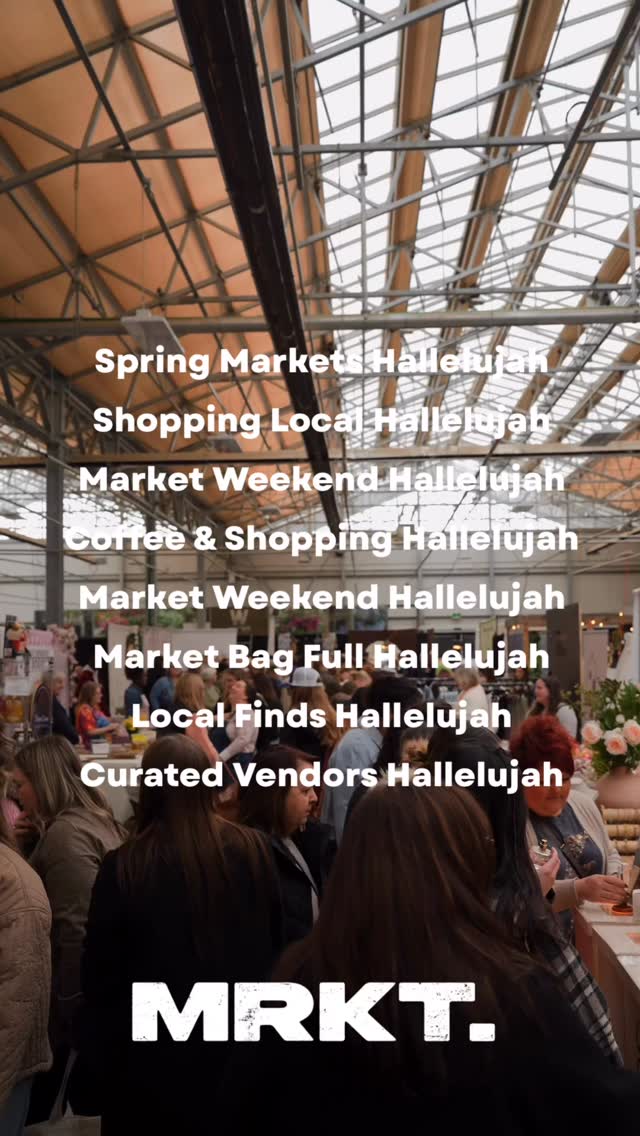 MRKT HALLELUJAH🙌🏼👀✨💐
Save the date🍉
Next up: Regina — May 30 & 31 at The Callie Club for our Spring Edit!
