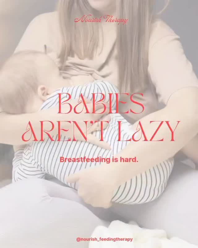 Your baby isn’t lazy.
When I see baby labeled as lazy, here’s what I actually see:
A baby working so hard to feed that they wear themselves out and fall asleep.
A baby who stops sucking — not because they don’t want to eat, but because they need a second to rest. To breathe.
A baby running a marathon with their shoelaces tied together.
Or a baby so confused about how to organize their mouth for feeding that they’re exhausted just trying to figure out how to compensate.
Maybe breathing is hard because of body asymmetries. Maybe the coordination is off because of tight muscles, or weak muscles — and every single feed is a full-body effort. They’re doing their absolute best.
These babies are not lazy.
They’re driven. They’re motivated. They’re trying as hard as they possibly can.
They’re actually the ones working the hardest.
There’s a why. Let’s find it. 💛
→ Link in bio to schedule a discovery call. 💻 I help families feed their babies, and I’d love to help you.