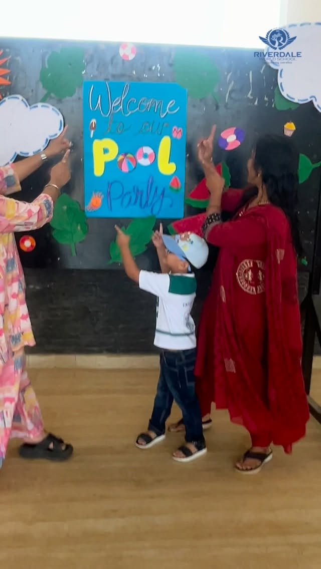 Riverdale World School invites our little champs and their wonderful moms to a joyful morning of laughter, splashes, and sunshine! 💦☀️
A vibrant celebration designed to create precious memories, filled with fun water activities and cheerful moments together.
#PoolFiesta #PrePrimaryFun #SplashAndPlay #RiverdaleMoments #LittleChamps SchoolEvents JoyfulLearning MomAndMe FunAtSchool