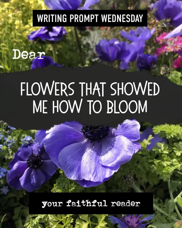 ✍🏽 Writing Prompt Wednesday 🌍
Happy Earth Day 💚
This week’s theme: Earth Day 🌿
Prompt:
“Dear Earth,”
Or choose your path…
“Dear Snowy Fields That Gave Me a Soft Place to Land,” ❄️
“Dear Flowers That Showed Me How to Bloom,” 🌸
“Dear Forest Roads That Helped Me Find My Path,” 🌲
“Dear Snowcapped Mountains That Taught Me to Climb,” 🏔
“Dear Rivers That Showed Me How to Be Wild,” 🌊
Start your letter with one of these (or create your own) and let the Earth speak back through you—through memory, healing, grounding, and truth.
What has nature taught you?
Where has it held you?
What part of you is remembering how to return? 💌
Let your words root, rise, and flow 🌿
🗓 Submission deadline for 2026 performances: Sunday, May 3 #earthday #wpw #yourfaithfulreader #yourstorymatters