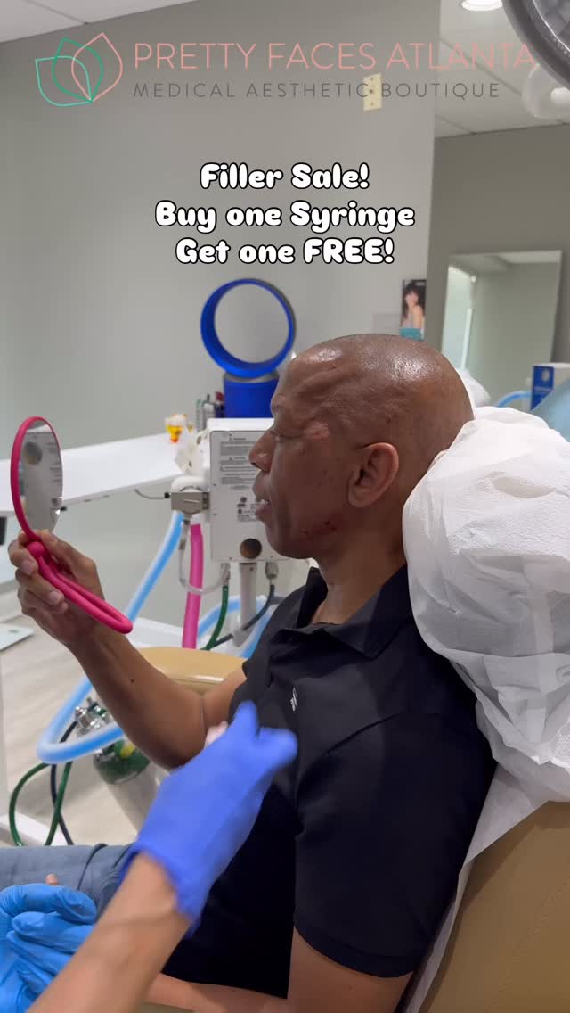 Buy one syringe, get one FREE 💉✨
This is your sign to finally get the look you’ve been thinking about. Whether it’s lips, jawline, chin, or full face balancing… this deal lets you do MORE for less and see real transformation.
Filler isn’t just about adding volume… it’s about enhancing your natural features, restoring youthful structure, and creating that clean, sculpted look that hits from every angle.
Why settle for small changes when you can completely elevate your face in one session? 👀
Limited time only. These appointments go FAST.
Book now at PrettyFacesAtlanta.com 📲
#prettyfacesatl #atlantamedspa #fillertransformation #lipfiller #facialbalancing