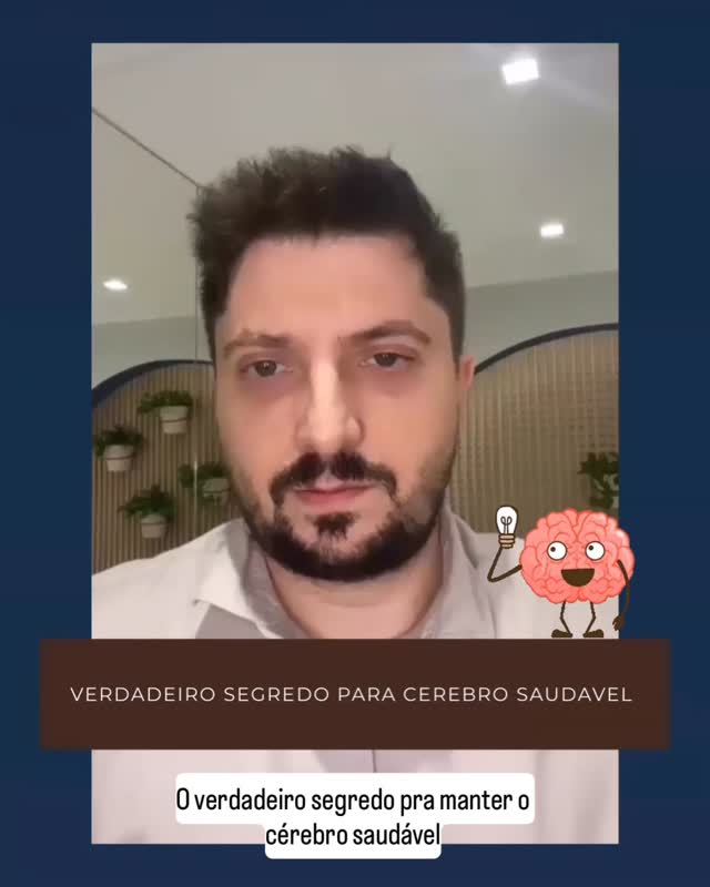 Cérebro saudável. Manter o cérebro ativo cognitivamente é crucial para um envelhecimento saudável. Assista o vídeo e entenda mais. #cerebroativo #memoria #alzheimer #drmarcelozallineurologista