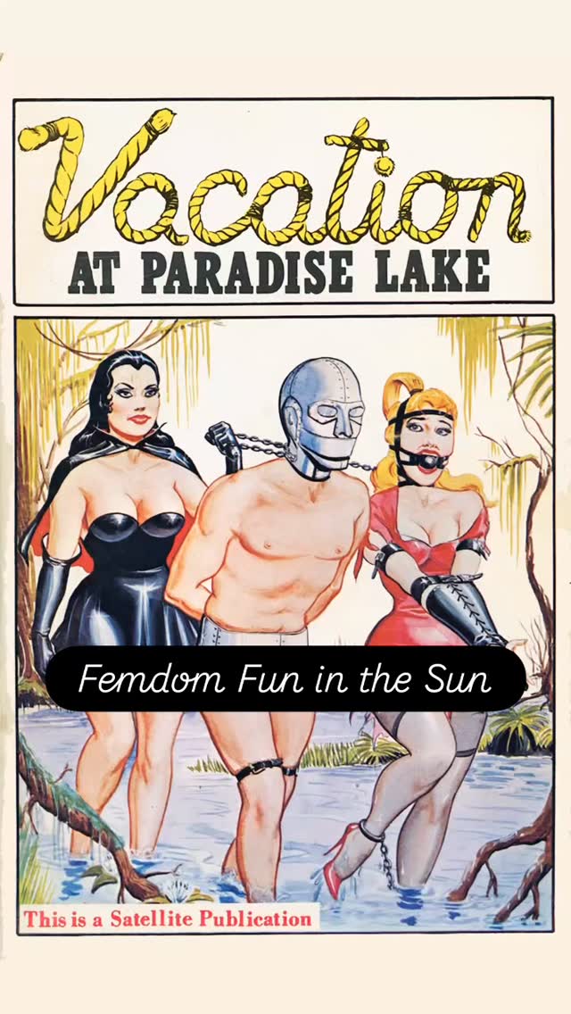 BDSM illustration digest Vacation at Paradise Lake.