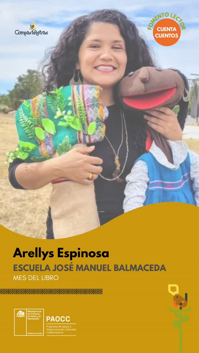 Hace unos días visitamos la Escuela José Manuel Balmaceda para realizar una actividad de animación lectora junto a Arellys Espinosa, en el marco de la celebración del Mes del Libro. La jornada se llevó a cabo en la biblioteca del establecimiento, junto a niños y niñas desde prekínder hasta segundo básico, con el objetivo de fomentar el gusto por la lectura y estimular su creatividad.
Actividad financiada por el Programa de Apoyo a Organizaciones Culturales Colaboradoras 2026.