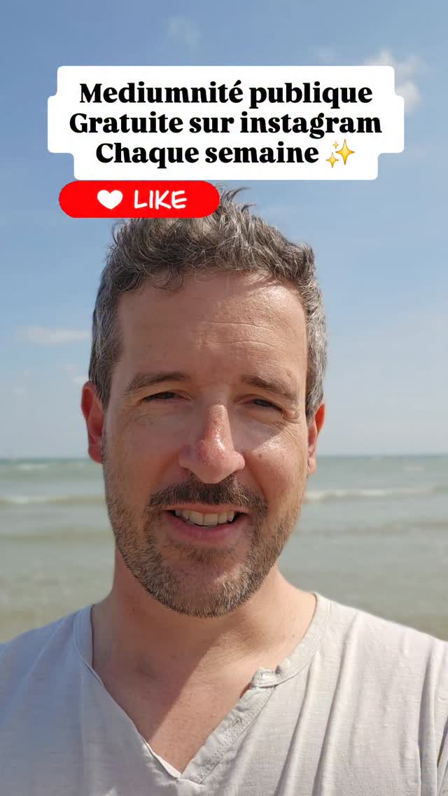 Je vais mettre en commentaire l'horaire et le jour des directs pour ma #médiumnitépublique et la méditation conscience expansé. C'est gratuit, simplement me suivre et activer les notifications pour ne pas rate le direct. Le canal les nouvelles fraiches est là pour cela aussi 😉