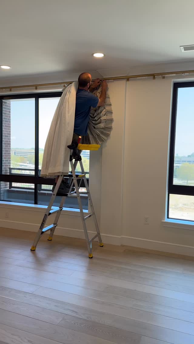 Design that quietly works for you is always the goal.
This drapery install was about more than just softness and scale. It was about ease of living day to day. We integrated motorized panels so everything opens and closes effortlessly. No reaching, no tugging, no hassle, just one simple touch or voice control. Thoughtful details like this allow your space to adapt with you, supporting everyday routines in a way that feels natural and intuitive.
It is a small shift that makes a big difference, especially when comfort and convenience start to matter more than ever. And when it is done right, it never feels like a compromise on beauty.
Good design should support the way you live, not complicate it.
#interiordesign
Photo by Ryan Shapiro Photography
—
modern interior design, elevated family home, high-end renovation, collected living, quiet luxury, functional layout, earthy color palette, natural textures, layered design, calming spaces, timeless finishes, intentional styling, design with feeling