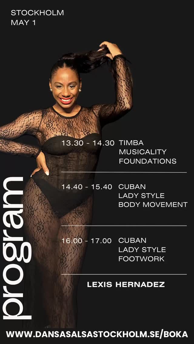 Länk till anmälan i vår profil!
#salsa #salsacubana #ladystyle