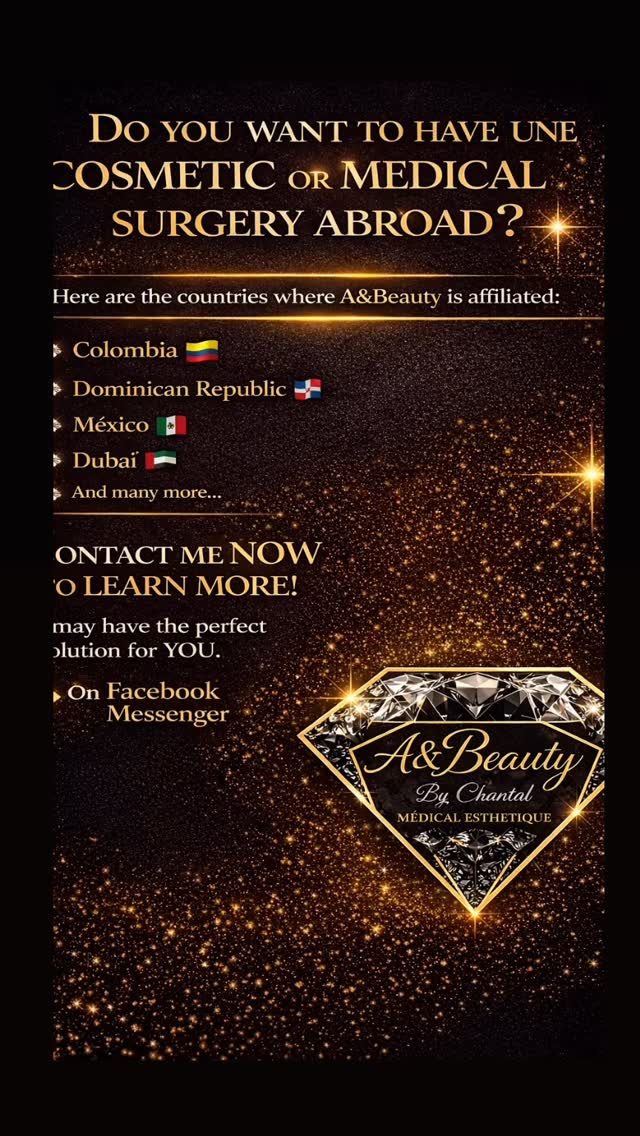 Partager svp du côté anglophone 🌟🌟🌟🌟🌟#agenceaandbeauty #chirurgieesthetique #moncorpsmonchoix