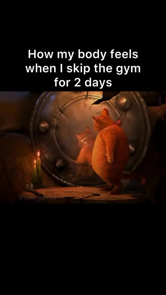 đłYou miss the gym for two days and suddenly youâre looking in the mirror feeling like Fat Puss in Boots, convinced that all your hard-earned muscle has evaporated into thin air.
Letâs be real for a second: You do not lose your gains in two days.
It takes weeks of complete inactivity for actual muscle atrophy to begin. That âsoftâ feeling? Itâs usually just a mix of holding a little extra water, changes in glycogen storage, or simply the psychological guilt of breaking your routine. Your muscles are still there, and they actually need that rest to repair and grow stronger.
So next time you take a weekend off and your brain tries to tell you youâve lost all your progress⌠donât be silly. Enjoy the rest, give yourself some grace, and hit it hard again the next time you train.
DM us âMomentumâ and we will send you a link to sign up for our 6 week program great for any level of fitness!
#RestDays #FitnessJourney FitnessMotivation GymRelatable