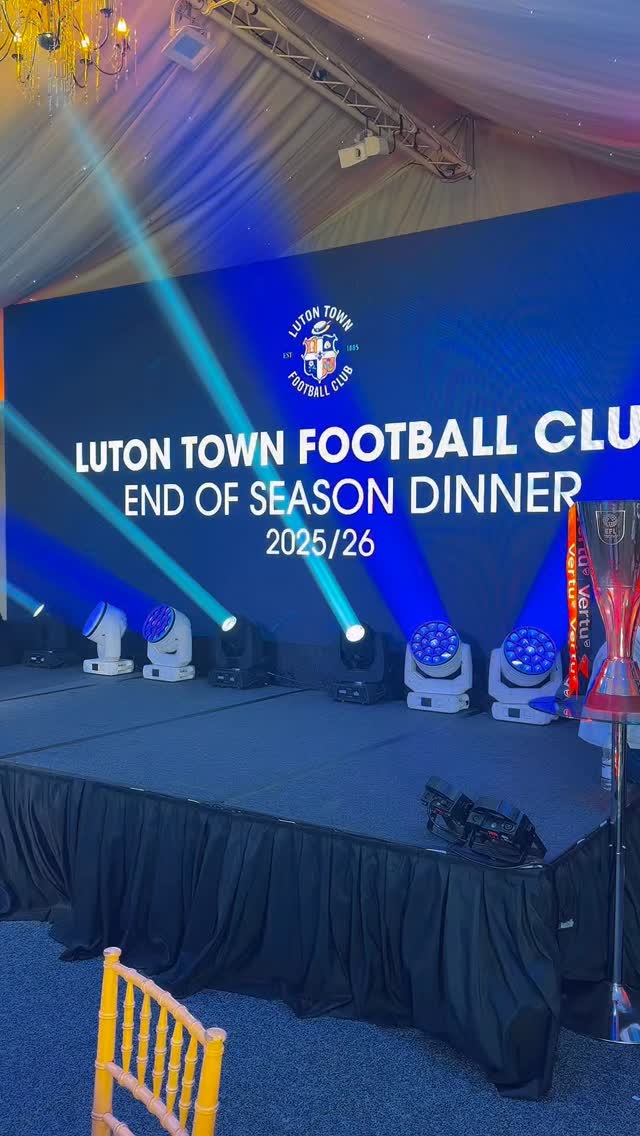 LTFC End of season dinner last night. This is the 3rd year we have had the pleasure to cater this wonderful event. Great night! #greatchefs #corporatecatering #outsidecatering #deliciousfood #football @walledgardenlutonhooest
