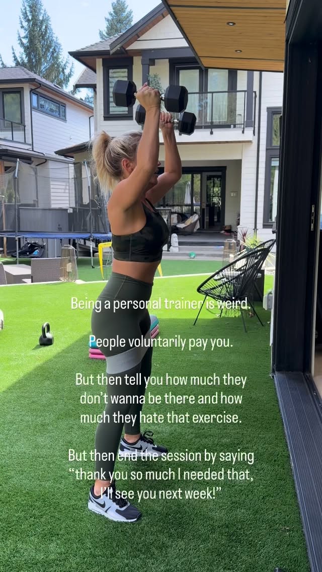 They pay me to make them do things they don’t want to do…
and somehow we’re still besties by the end of the session 😂
But honestly, I’ve got the best clients and I wouldn’t trade them for anything. If you’ve been looking for your people… you might just fit right in here 🫶