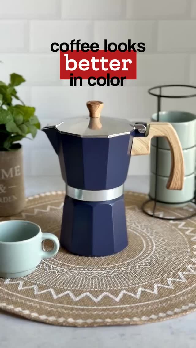 It’s not just about brewing, it’s about how it fits into your everyday. Functional, beautiful, and always ready for your next cup.
