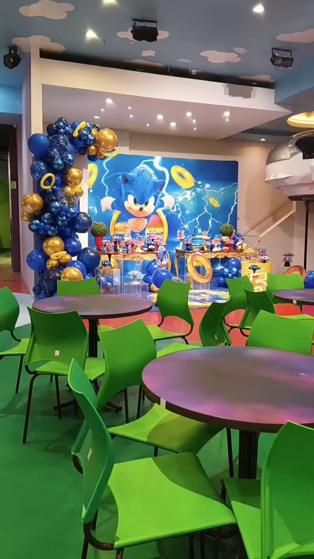 Sonic - Festa incrível rolando por aqui ✨