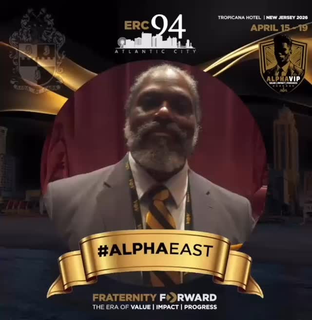 Day 1 | 94th Eastern Regional Convention— Alpha Phi Alpha Fraternity, Inc.
MEET THE NEOS: Brother Chauncey Houston - Thoughts on your first Eastern Regional Convention
The Era of Value | Impact | Progress
#AlphaPhiAlpha #EasternRegion #ATLANTICCITY #1906 Brotherhood Leadership Service Advocacy