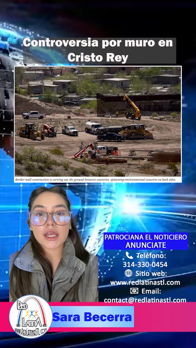 La construcción del muro fronterizo genera críticas por daños ambientales, culturales y religiosos. Explosiones están modificando el terreno de este sitio histórico, mientras comunidades, científicos y la Iglesia Católica expresan preocupación por daños irreversibles. Aunque autoridades defienden el proyecto por razones de seguridad, el debate continúa entre desarrollo, protección ambiental y derechos comunitarios.
#StLouis #Noticias #Comunidad #Salud #Economia #Seguridad #Actualidad #EstadosUnidos #NoticiasLocales #RedLatinaSTL #RedLatinaInforma #SeguimosCreciendo #LatinNetwork
