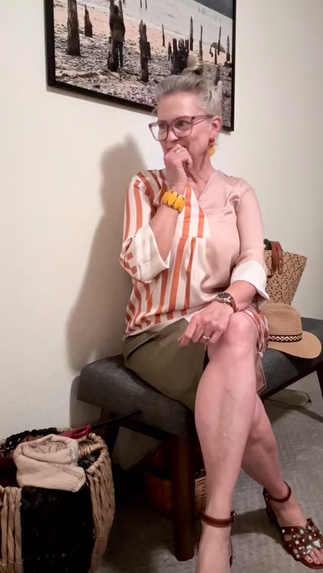 It’s a new dress 👗 from @uoozee_official a store in Amazon. I’ll link in stories. It’s fun and stylish. It pairs well with @rivana_jewelry - and it’s colorful! The sandals 👡 I found at @rossdressforless - Sam Edelman! I felt like upbeat music 🎵 and color this morning. To set the day. #thymemag #newdress #dress THYMEFREE to save on the jewelry.