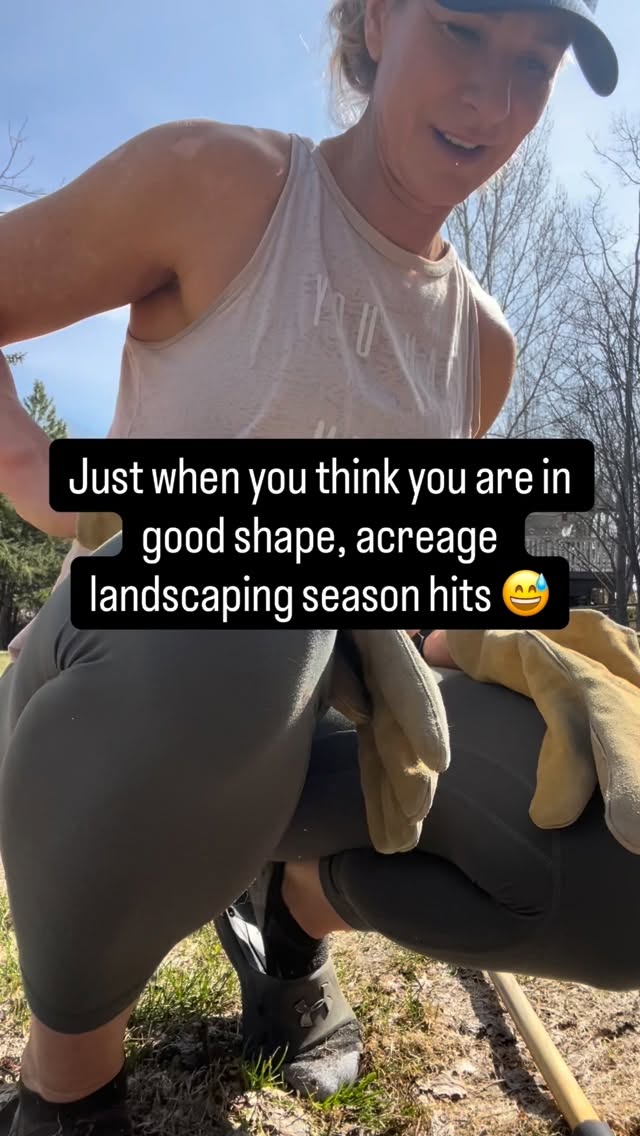 It’s time to get back into landscaping shape. 😅I have to remind myself how far we have come with this acreage since buying it. It’s only two acres but the previous owners had planted 900 trees and 1500 bushes and it was so overrun when we took possession that you couldn’t walk a straight line anywhere in the property. Our home inspector even joked he might have to throw up a flare while in the backyard! Lol
Year one we reno’d the house (it was a 1996 original) and then year 2 and onward we have been working on clearing out the yard. It’s been hard to cut down trees but they were literally suffocating eachother and dying.
Needless to say it’s been a labour of love but we really do enjoy plugging away at it. There is still so much to do but Mat and I seem to love projects.
Now is the time to start sprucing up your exterior if you are thinking of listing. First impressions are huge for buyers. If the exterior is in good condition, buyer’s will subconsciously relax when viewing your home. If their first impression isn’t good, I find they “look”’for issues inside.
We are in the ugly transition phase where things are still brown and trees haven’t bloomed but I did notice that Home Depot has flowers out so even just a clean entrance, with a new “welcome” mat and a couple potted plants for a pop of color can make a huge difference!
Happy landscaping!
Ps. You’d think 2 acres would spread out the 💩but a long winter and three goldens proved otherwise. 😬