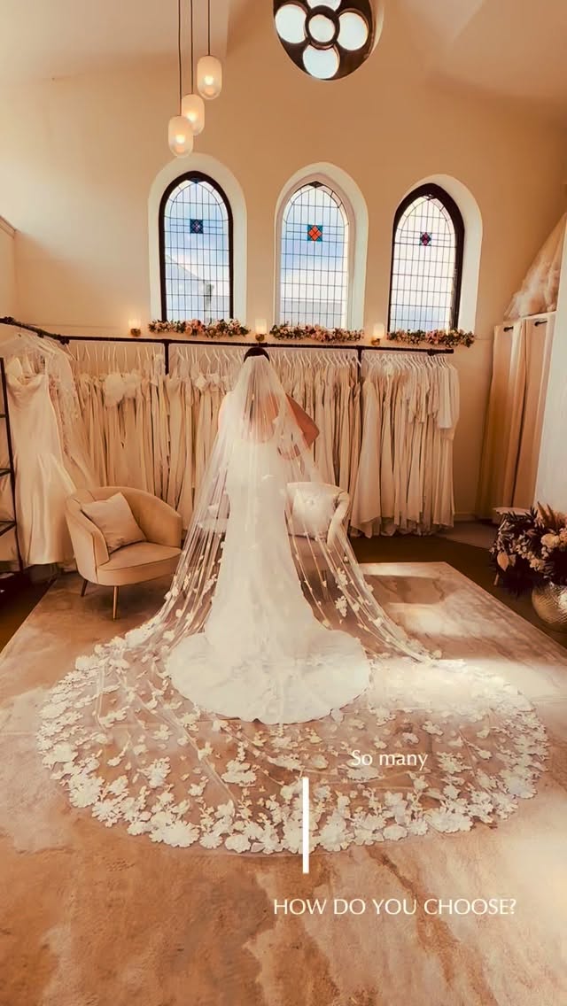 With over 50 veils in store, you are spoilt for choice! 😍
With some bridal accessory powerhouses like @perfectbridalco , @poirier_bridal , @demetriosbride , @rosa_clara , @nievecouture and @richarddesignsbridal - we are stocked to the gills! 🖤
Book your accessories appointment online (booking deposit redeemable against your chosen veil) 🖤
You also receive 10% off your chosen veil if you purchase a dress from us 🥰
And with delivery times as little as 1 week - we’ve got your back 🥰
#bridalaccesories #veil #bridalveils #yorkshirebridalboutique #sheffieldbridalboutique