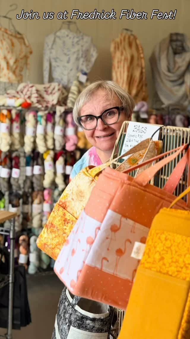 We’re all set up at the Fredrick Fairgrounds for tomorrow’s show from 9am-4pm… be sure to stop by and say hi!
#festival #fiber #yarn #knitting #knit
