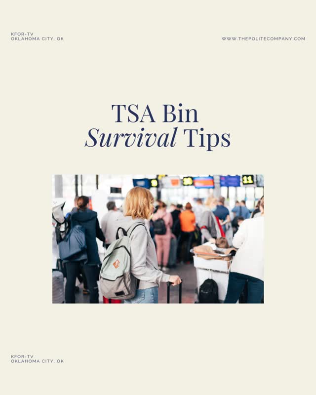 Your bin = Your responsibility.
When people do not stack the bins after they go through TSA, it creates a bottleneck and is bad travel karma. ✈️
#ThePoliteCompany #TravelEtiquette #AirportEtiquette
