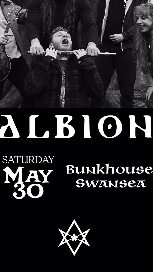 𝘚𝘐𝘖𝘌 𝘕𝘌𝘞𝘠𝘋𝘋 | 𝘕𝘌𝘞 𝘚𝘏𝘖𝘞: 𝐀𝐋𝐁𝐈𝐎𝐍
The flute-infused prog, folk, rock & metal outfit return to The Bunk stage! 🌀
Featuring past and present members of Jethro Tull, the unique 5-piece join us on their summer tour with imminent album ‘It Was In The Month Of May’ (discount for show attendees on this new release).
The captivating set will feature songs from EP ‘Pryderi’, debut album ‘Lakesongs of Elbid’, plus the new material!
‘A completely original entity in the prog/folk/metal scene…so unique and insanely good’ - BACKGROUND MAG
‘I can think of a few bands that so easily transport the listener to a new world of vibrant color and sound’ - ANGRY METAL GUY
@albionofficialuk are joined by special guests:
• ADFEILION - Post-folk metal (Swansea) @adfeilion
📅 SAT 30 MAY
🕕 Doors 18:00
GET TICKETS ➤ thebunkhouseswansea.com / Link in Bio