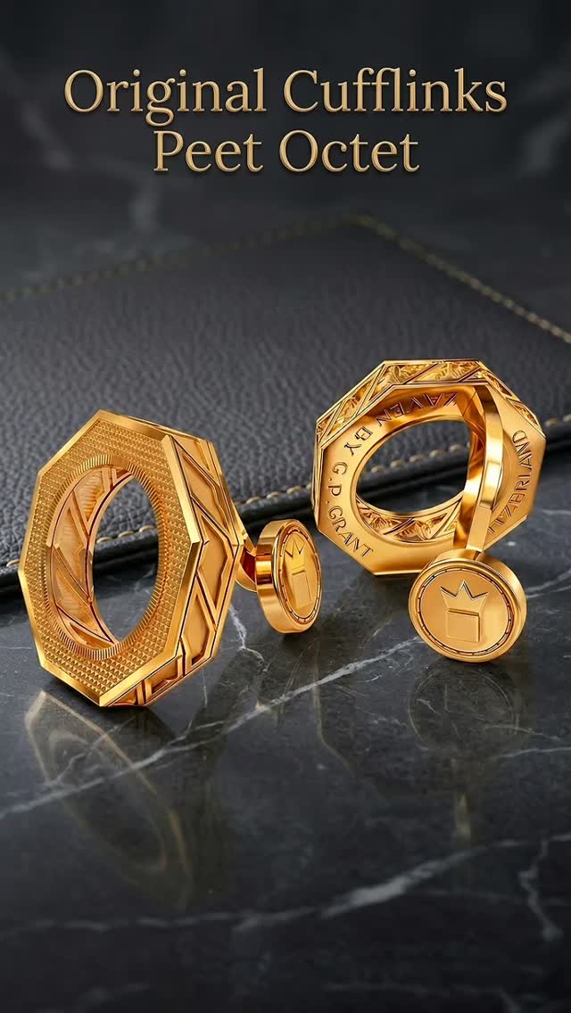 Peet Octet Cufflinks โ Original Edition
Geometric cufflinks defined by clean architectural form, polished surfaces and precise material execution.
โ๏ธ 925 sterling silver
๐ก 18K yellow gold finish
๐น 18K rose gold finish
โช 18K white gold finish
๐ท Peet Octet Collection
Buy here: https://www.gpgrant.com/product-page/cufflinks-original-1
#GPGrant #GPGrantJewellery #Cufflinks #SilverCufflinks #GoldCufflinksr #MensAccessories #FormalAccessories #JewelleryDesign #SwissDesign #LuxuryAccessories #CufflinkStyle #unique #uniquegifts #uniquegift #accessories #luxury #lifestyle #finedining #gentleman #gentlemanlifestyle #classy #sophisticated #handmade #highend #exclusive #LuxuryLifestyle #LimitedEdition #ShopNow #swissquality #gift