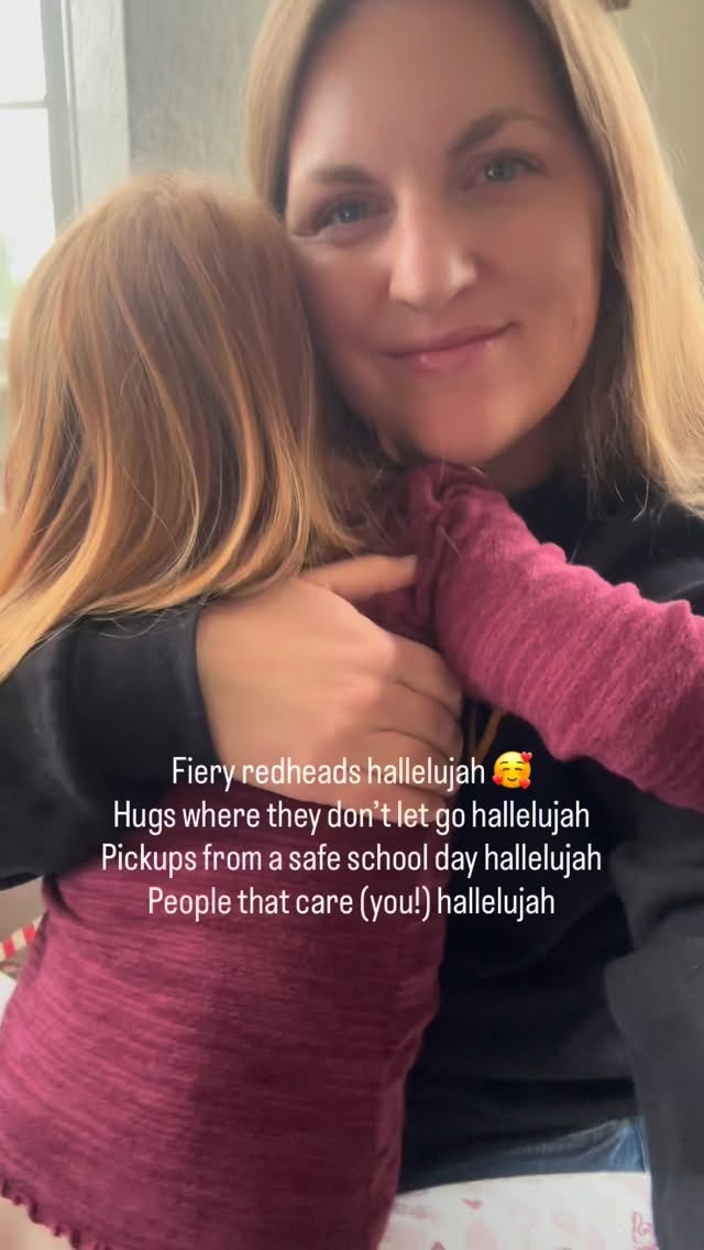 This trend is so sweet and with how heavy my content can be (about preventing or diminishing harm from school shootings) I thought it would be fun to join in. A perfect excuse to look for the positive. 💕
If we haven’t met, hi, I’m Emily - on a mission to raise awareness about anonymous reporting systems because they can prevent school shootings.
Also here to help you support your young children as they grow in awareness about violence at school. Research shows your support plays a critical role in how they cope. It’s heavy, but, with support, you’ve got this!
Hit follow to learn more!