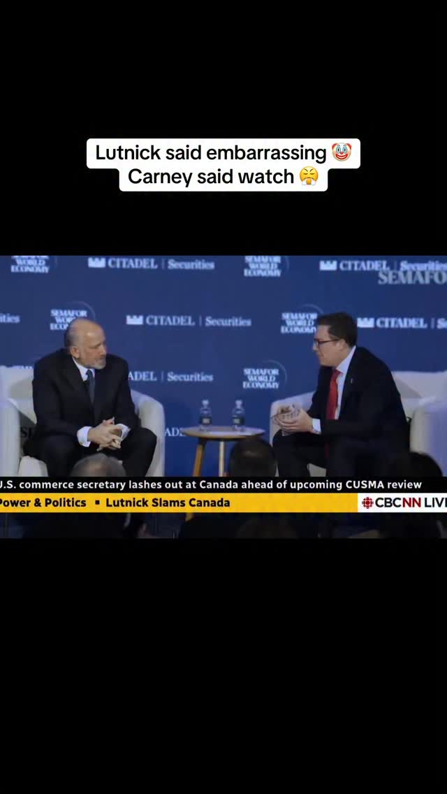 The trade war has a new chapter and nobody agreed on the plot 🍿 #Canada #TradeWar #CUSMA #Lutnick #Carney #CanadaUS