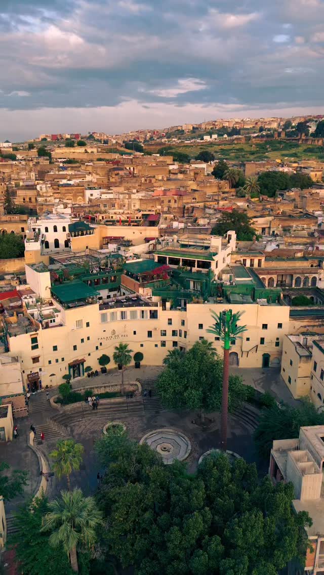 From above, the Medina unfolds… and at its heart stands Palais de Fès.
More than a hotel, a landmark of hospitality and timeless Moroccan elegance
#palaisdefes #morocco #morocco🇲🇦 #medinafez