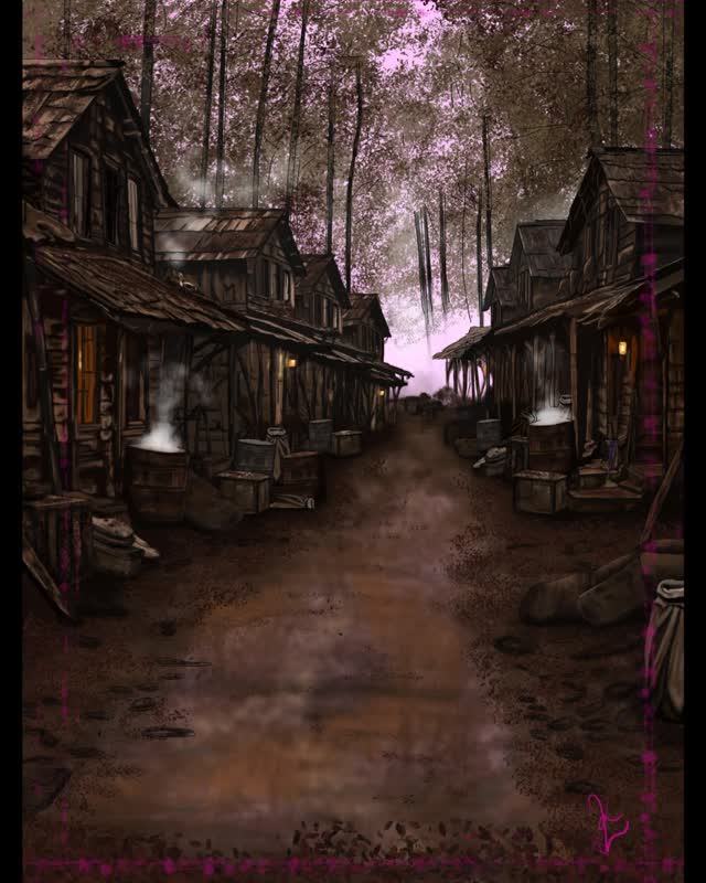 Prime Hope illustration #7. Welcome to Taran. Isolated, oppressed, and neglected. #primehope #illustration #digitalart #taran