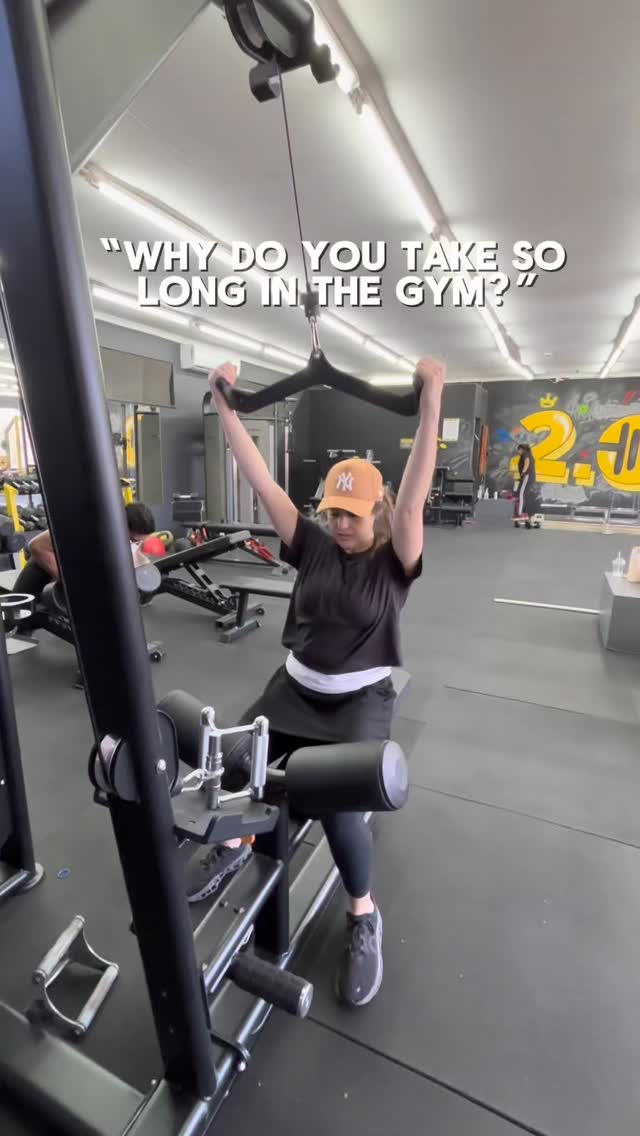 The real reason we all take hours in the gym…
#Gym #workout #relatable #fitness #strengthtraining