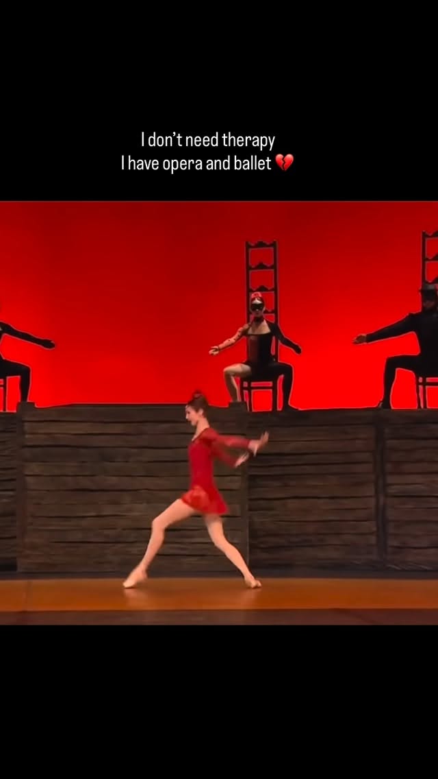 Living for opera and ballet 24/7