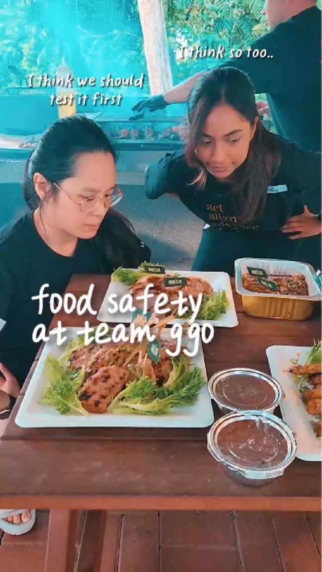 We do take food safety very seriously you know.. ๐ #TeamGGO #officehumor #fyp #memes