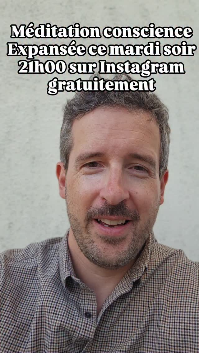 Rdv ce mardi soir 21h00 pour une méditation conscience expansée qui aura lieu sur Instagram, Facebook et Youtube en simultanée.
#meditation
#mediumnite