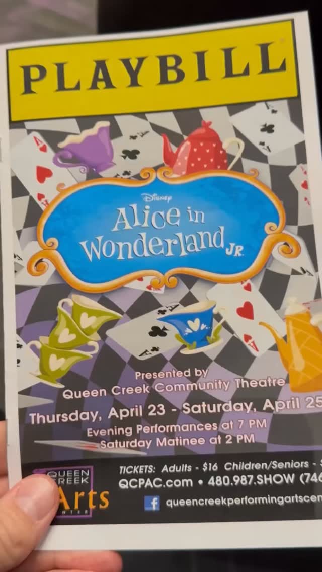 This weekend was WILD in the best way possible.
My girls were in Alice in Wonderland. I was performing with the Millennial Choirs and Orchestras. Same nights. Different stages. Full chaos.
But we made it work.
I got to watch my daughters step into Wonderland and absolutely own it, then ran off to take the stage myself. There is something special about being a PERFORMING family. Not just watching from the audience. Actually doing the thing together.
We talk a lot about giving our kids good experiences. But this weekend reminded me that the best thing I can do is show them what it looks like to say yes to life. To show up. To be part of something bigger than our living room couch.
Community. Arts. Adventure. This is what we are about.
Did your family do anything fun this weekend?
#DeckedOutDad #DadLife #FamilyTime #GirlDad #ArizonaLife