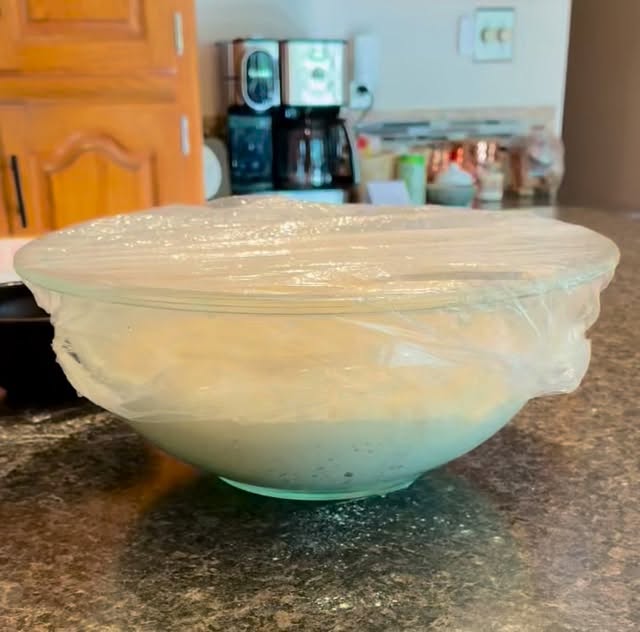 If focaccia has ever felt intimidating, watch this! Link to my recipe in bio or: https://www.fiftyseasonedlife.com/recipes/easy-peasy-focaccia