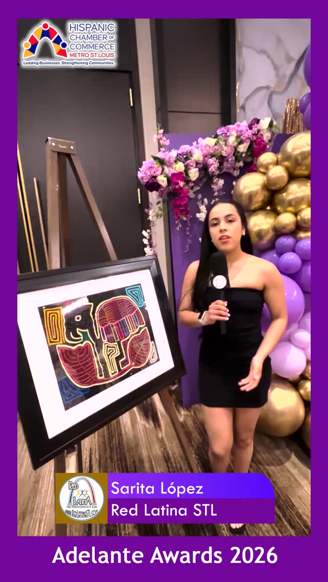 Adelante Awards 2026
Artista del Año / Artist of the Year
Luisa Otero Padra, Otero Prada LLC
#RedLatinaSTL #RedLatinaInforma #SeguimosCreciendo #LatinNetwork #AdelanteAwards #HCCSTL #StLouis #ComunidadLatina #Networking #Liderazgo #Empresarios #Latinos #LuisaoteroPadra
